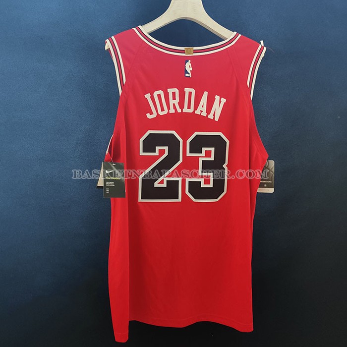 Maillot Chicago Bulls Michael Jordan NO 23 Icon Authentique Rouge